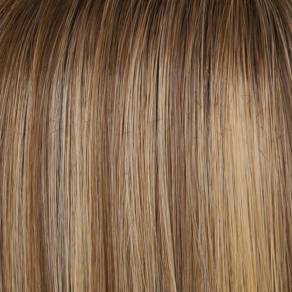 Brown and Blonde Highlighted Hair