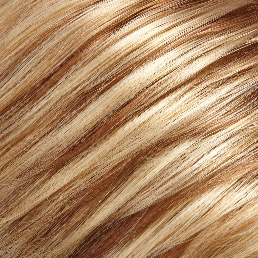 Jon Renau Wigs | 14/26 | Medium Natural Gold Brown and Light Red-Gold Blonde Blend with Pale Natural Blonde Highlights