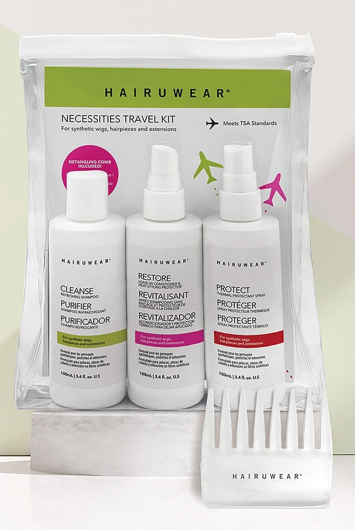 4 Piece Necessities Travel Kit by HairUWear - Wig Studio 1