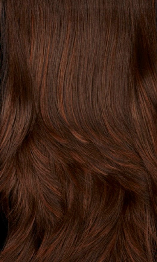 6H | Chestnut brown with auburn highlights