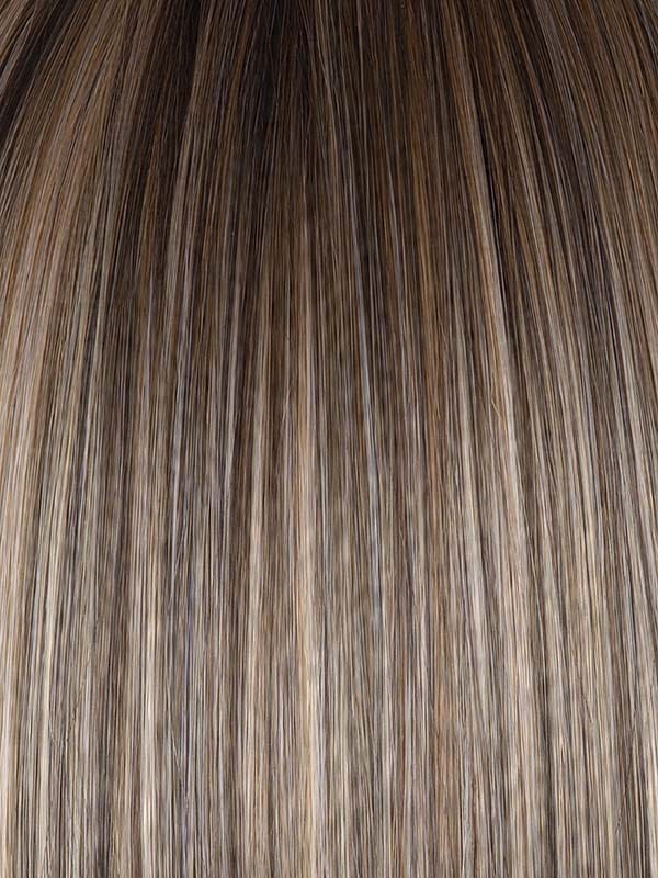 Bronde-R | Perfect mix of dark brown, natural medium blond tones. Adding medium dark brown root completes the color profile.