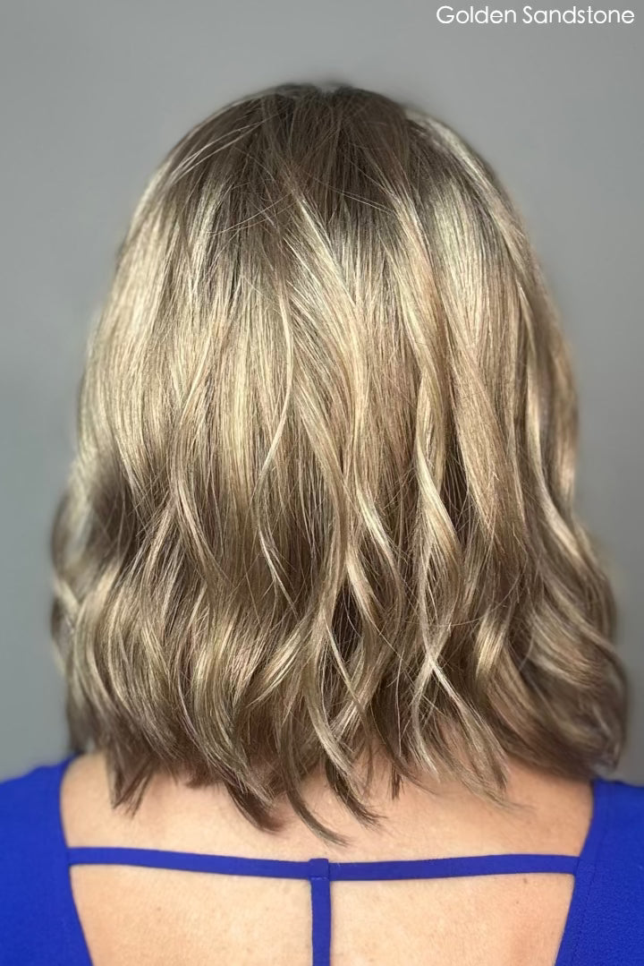 Charlotte wig by Envy | Golden Sandstone