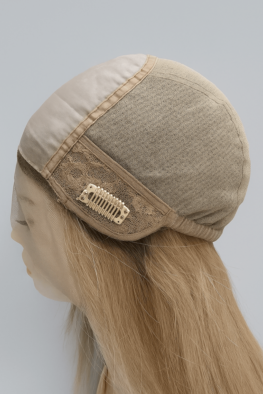 Sophia Cap Construction | Fully hand tied with Silk top and customizable Swiss lace front