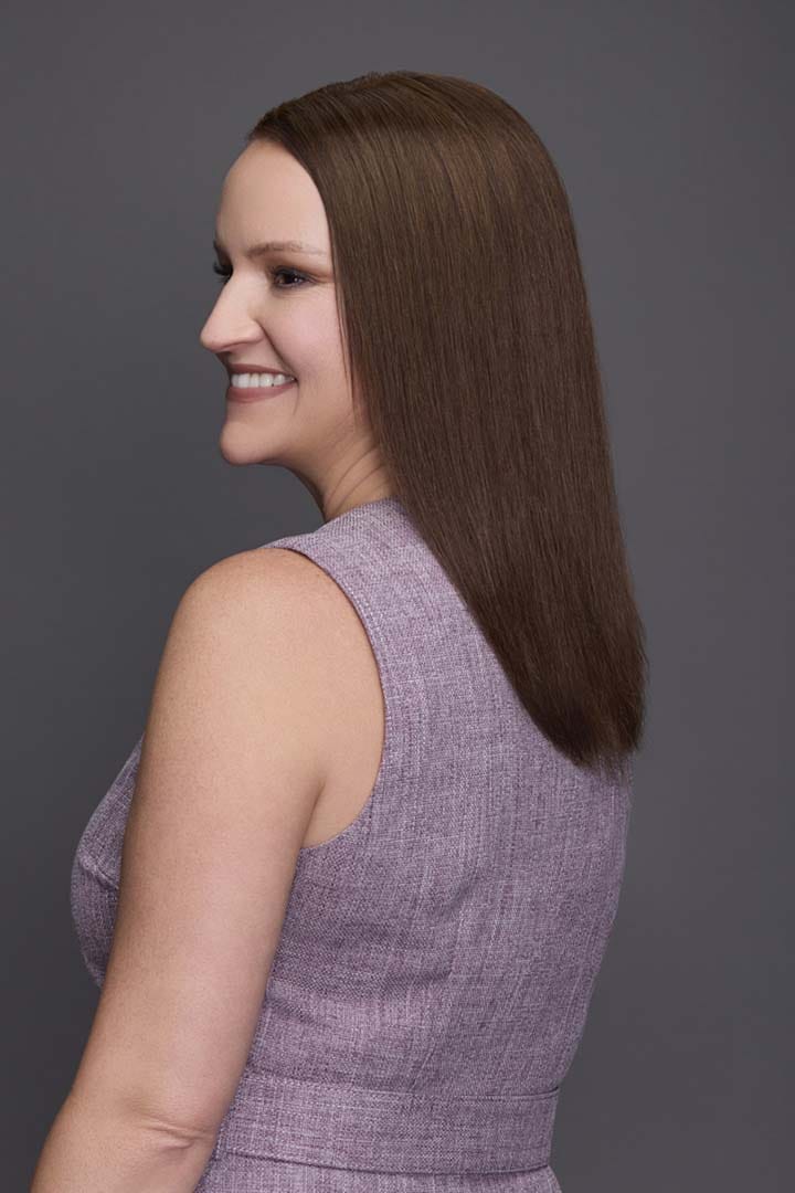 easiPart XL Wide Human Hair 14” by Jon Renau | 4