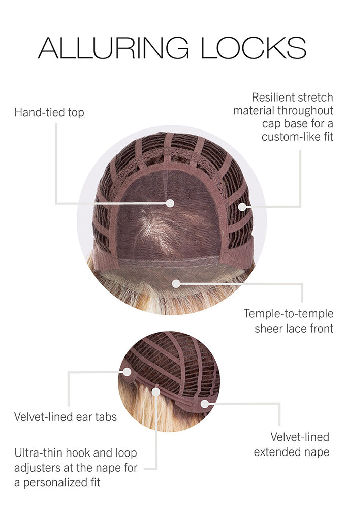 Alluring Locks Wig by Gabor | Cap Contruction