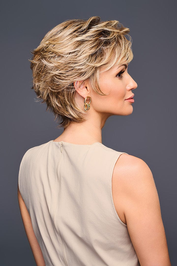 Blonde Wig with Side Bangs