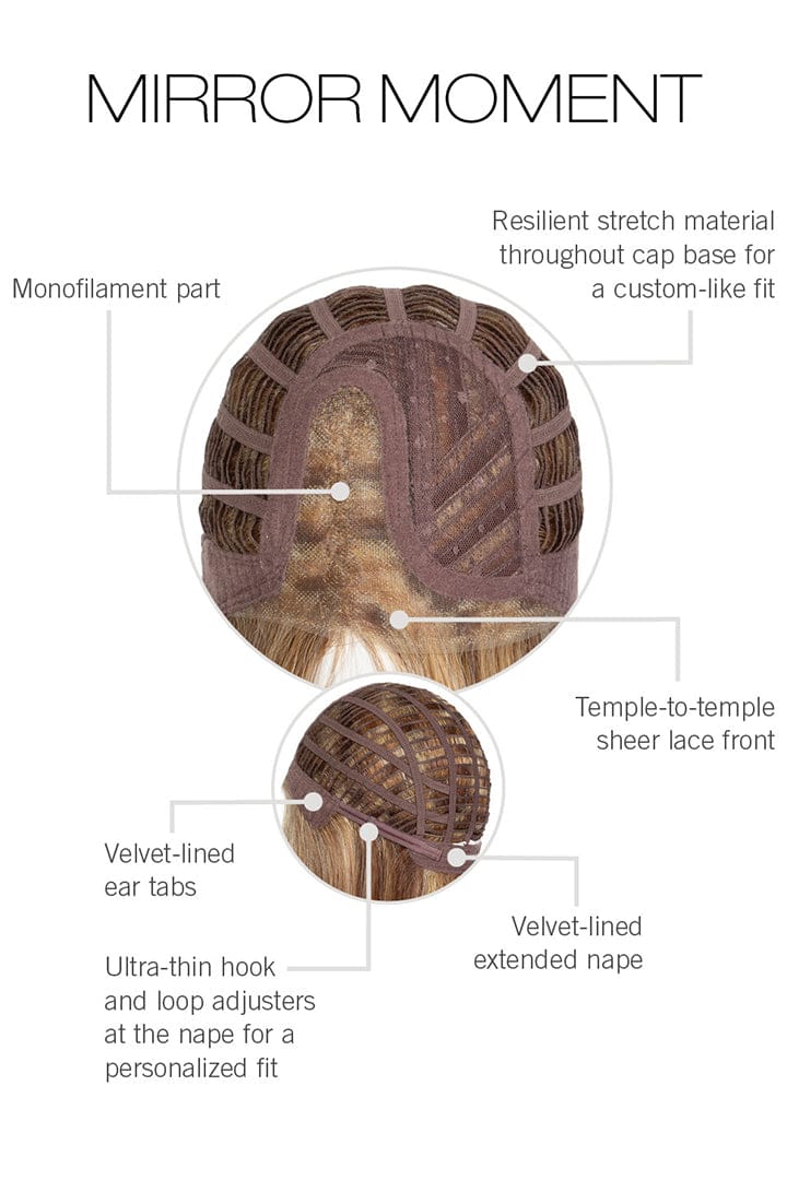 Mirror Moment wig cap construction details