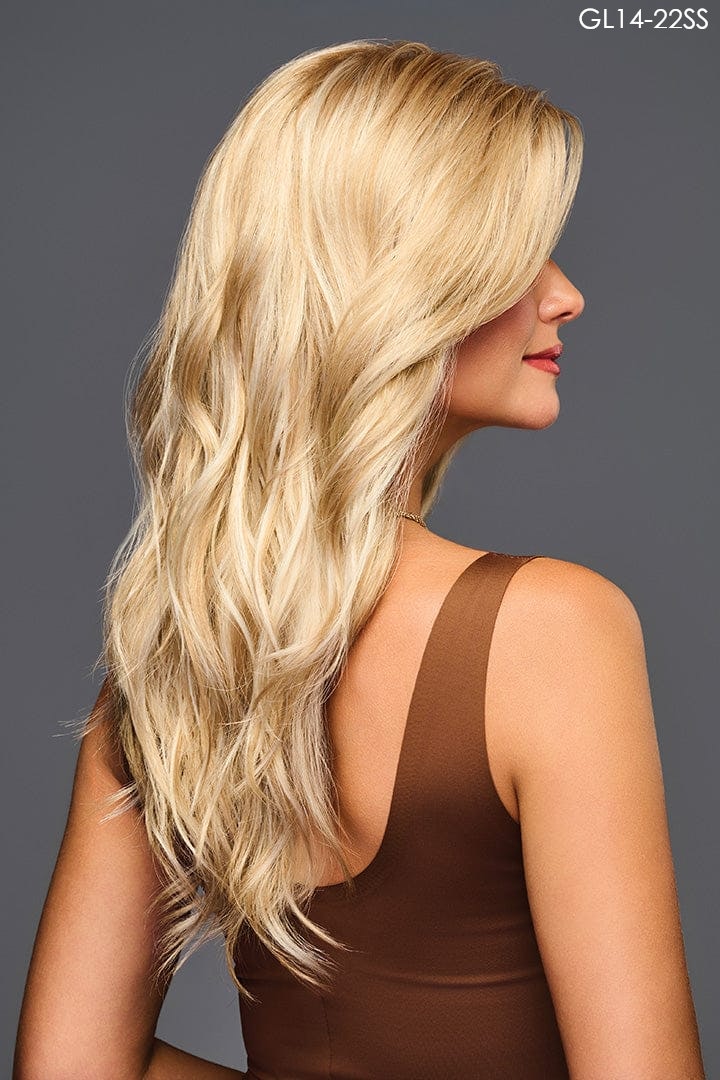 Model wearing Sweetly Subtle by Gabor in GL14-22SS Front View side view from back