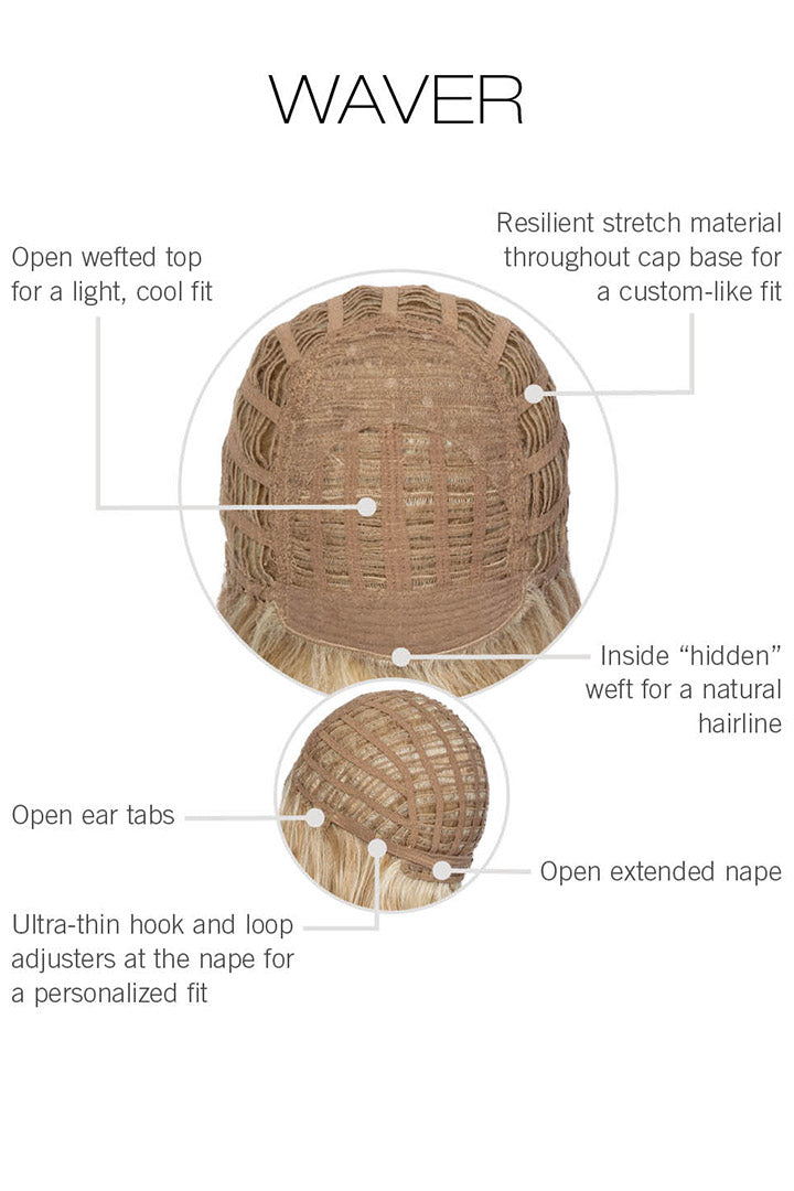 Waver wig by Gabor | Basic Cap Construction