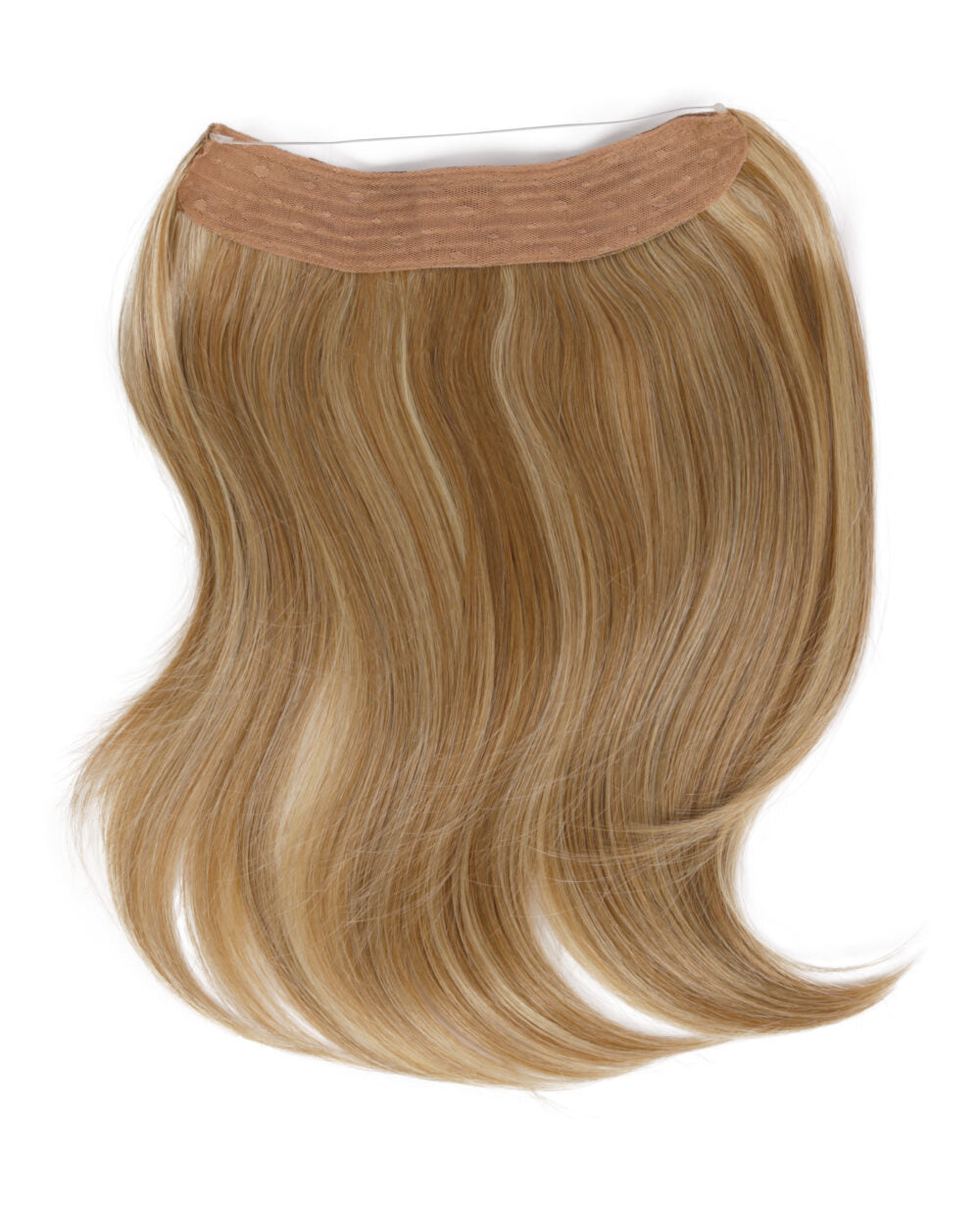 16" Invisible Extension by Hairdo | Heat Friendly Synthetic Hair - Image of base.