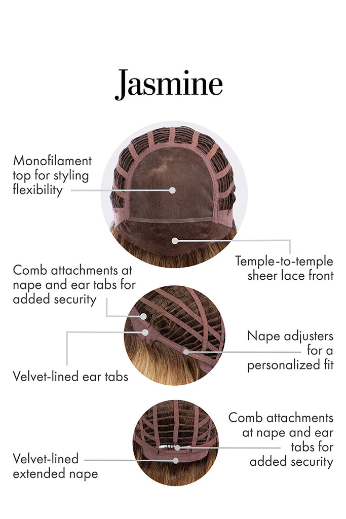 Jasmine Wig by Kim Kimble | Cap Construction