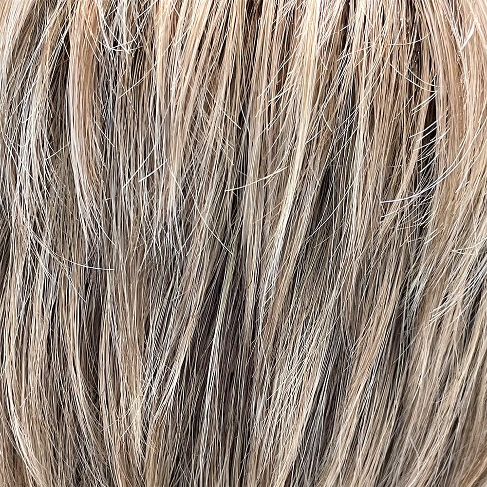 Raw Sugar Blonde-R | 12/14/88+8 | Mixture of Neutral light blonde, honey blonde, pale gold blonde, with the base of light brown low lights featuring medium root color.