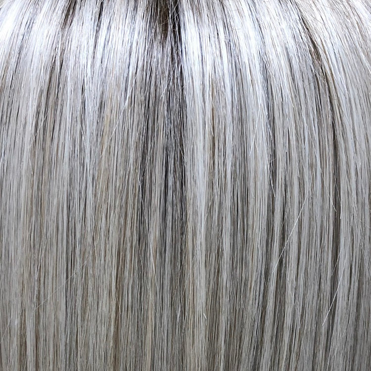 BelleTress Wigs | Roca Margarita Blonde | A blend of silver, pure, ash and coconut blondes with soft, cool medium and light brown root.