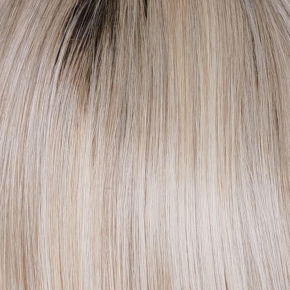 Rootbeer Float Blonde | a blend of light pearl blonde, ash blonde, beige blonde, champagne blonde, and platinum blonde hint