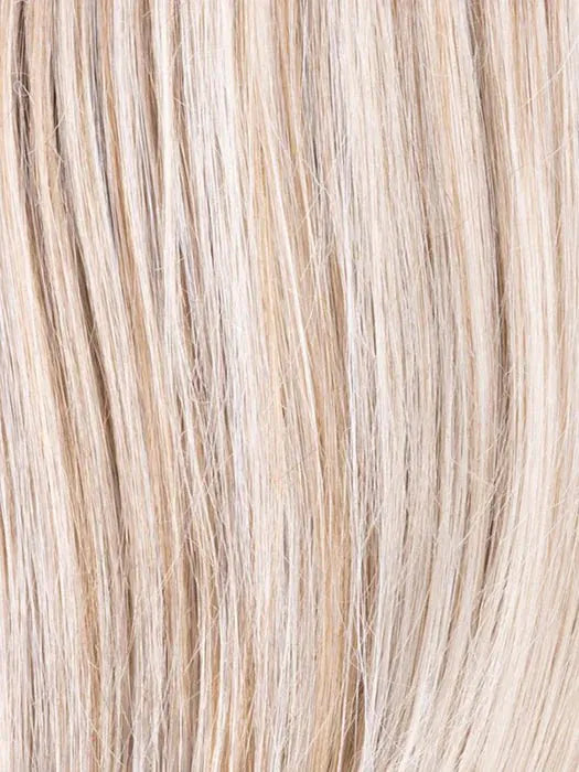 IVORY BLONDE SHADED 101.20.25 | Pearl Platinum Blended with Light Strawberry Blonde and Lightest Golden Blonde with Shaded Roots