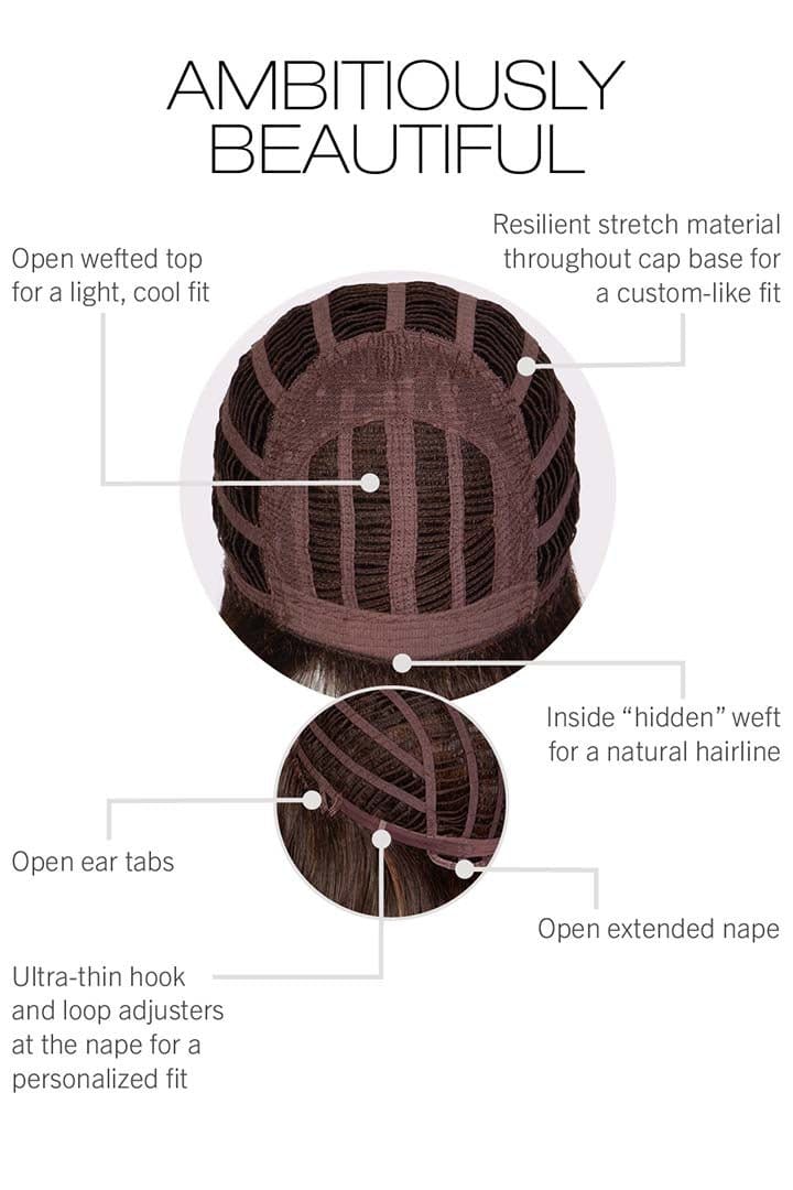 Ambitiously Beautiful by Gabor | HF Synthetic Wig | Basic Cap - Wig Studio 1