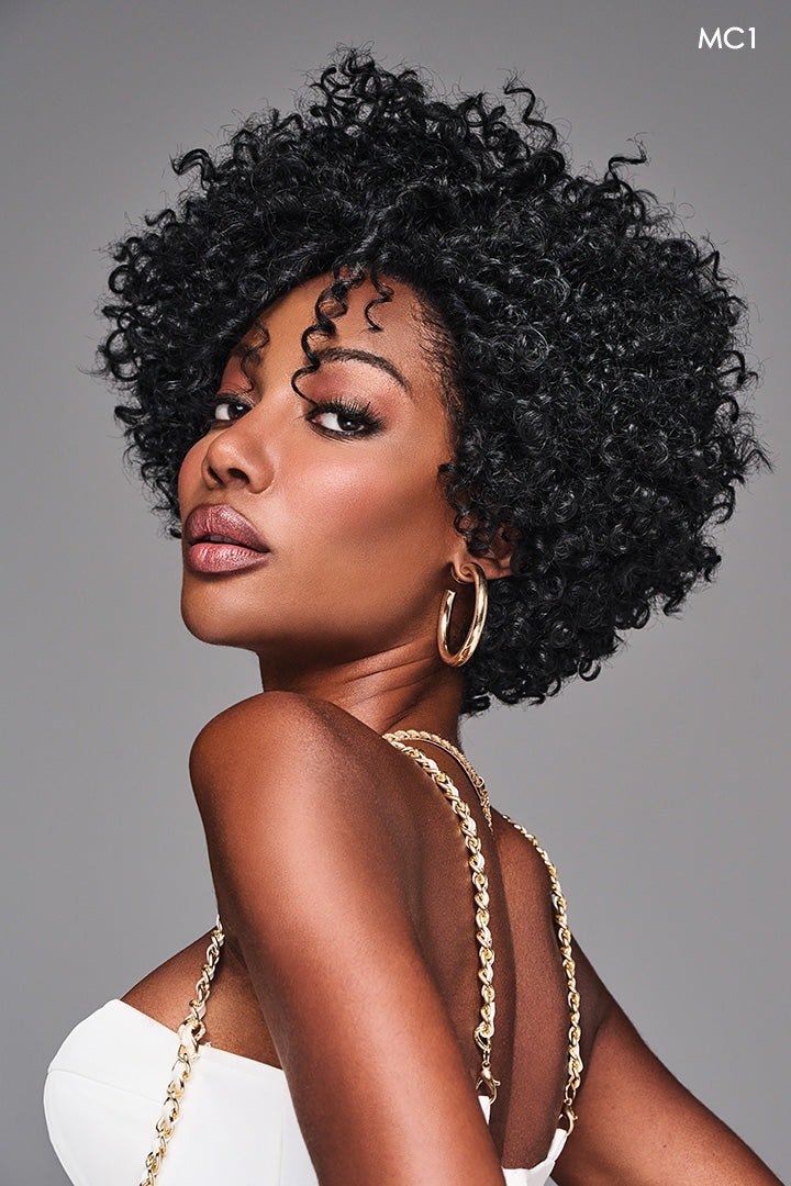 Aniyah by Kim Kimble | HF Synthetic Lace Front Wig | Mono Part - Wig Studio 1