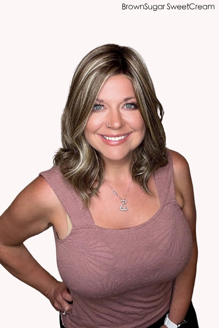 Bernadette | HF Synthetic Lace Front Wig | Mono Top - Wig Studio 1