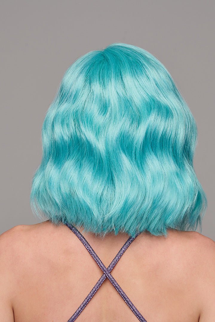 Blue Babe | HF Synthetic Lace Front Wig | Mono Part - Wig Studio 1