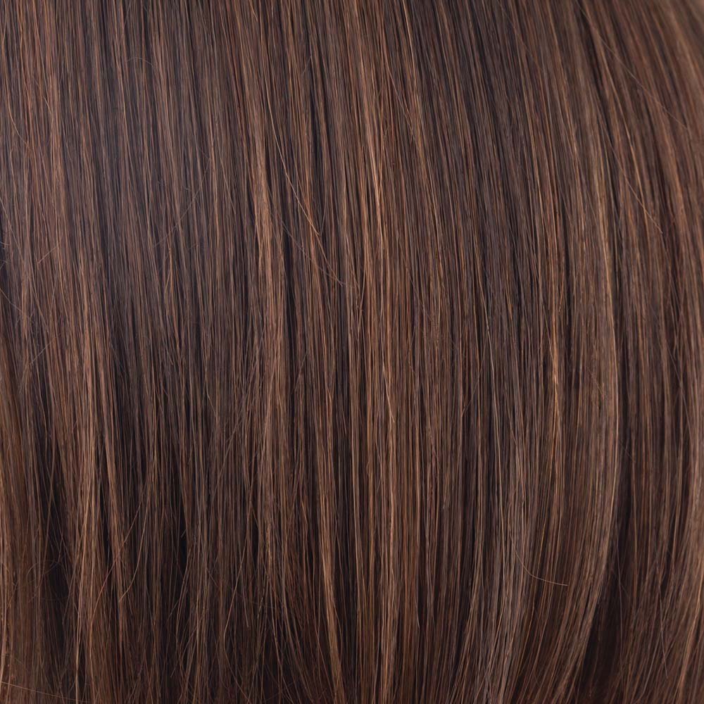 Ginger Brown | Medium Auburn and Medium Brown evenly blended