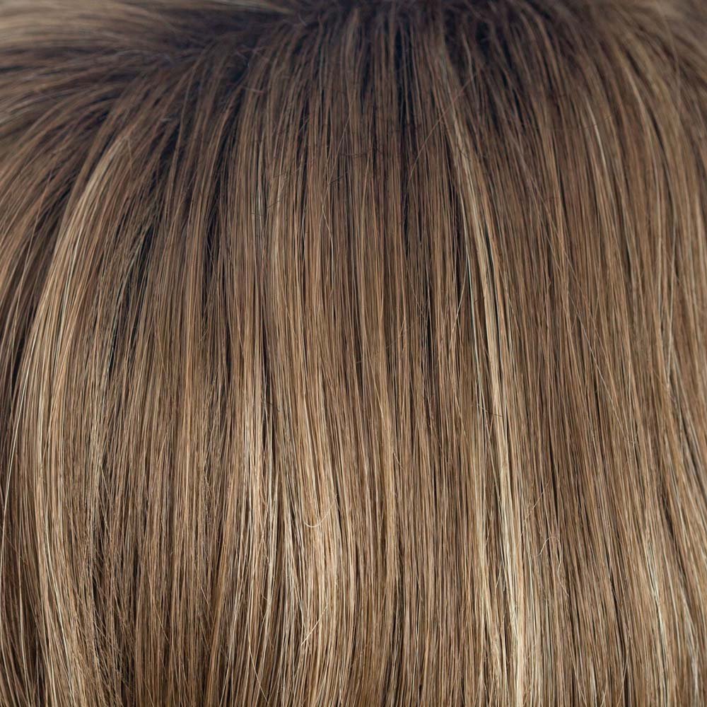 Honey Wheat R | Medium Brown rooted, Light Brown base with Honey Blonde highlights
