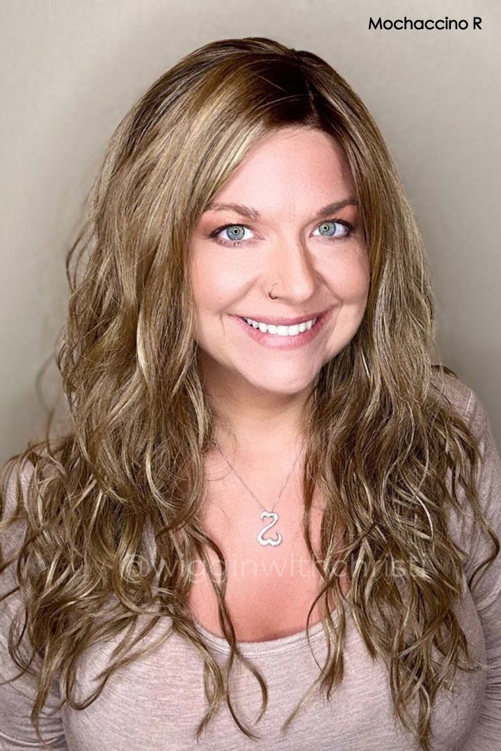 Brooklyn | HF Synthetic Lace Front Wig | Mono Part - Wig Studio 1