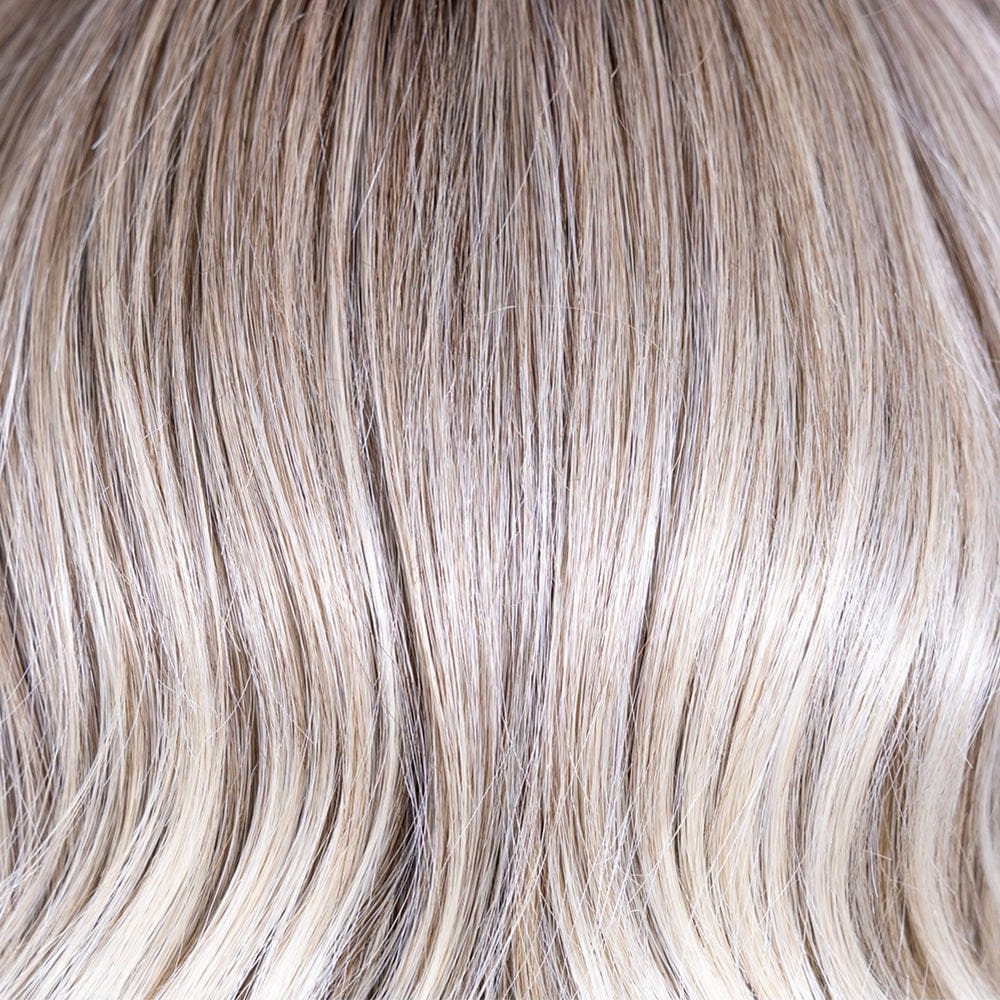 Cool Chai Blonde-R | 10/17/23+8 | This versatile color features cool blonde lengths and darker roots, offering a chic and modern aesthetic.