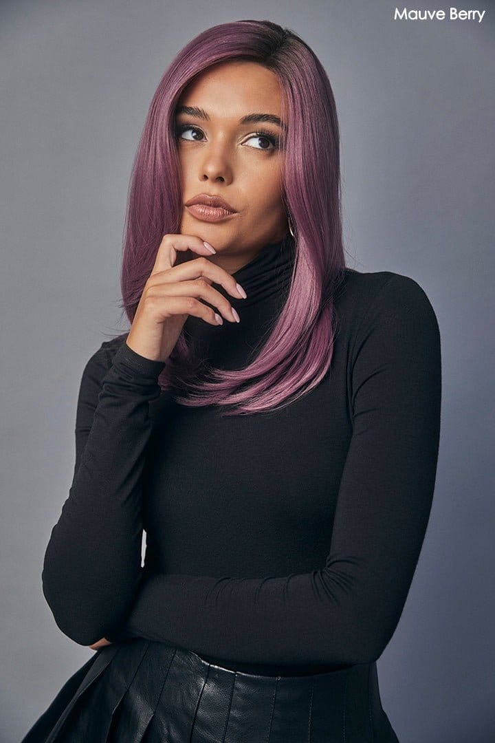 Cosmo Sleek by Rene of Paris | HF Synthetic Lace Front Wig | Basic Cap - Wig Studio 1