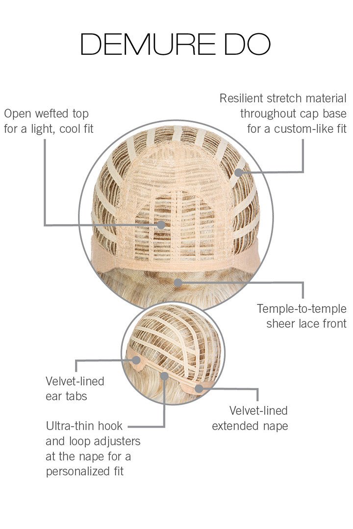 Demure Do by Gabor | HF Synthetic Lace Front Wig | Basic Cap - Wig Studio 1