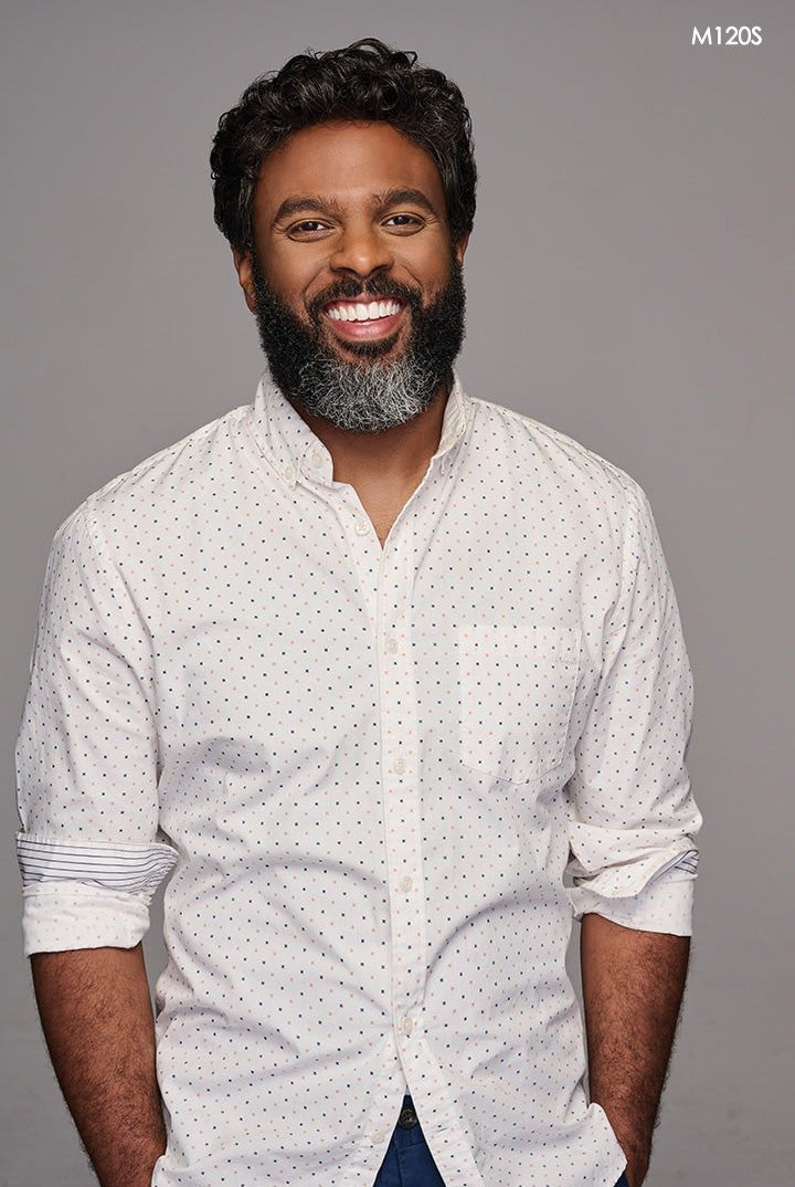 Dignified Men's Wig by HIM | Heat Friendly Synthetic Hair | Average/Large Cap - Wig Studio 1