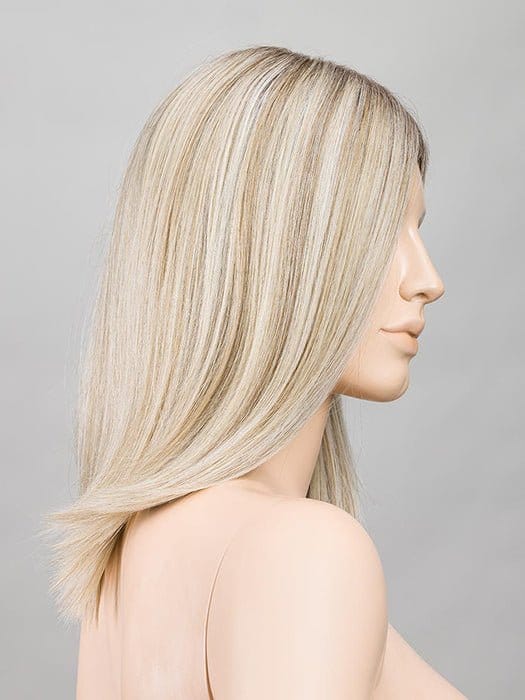 Champagne Rooted 24.23.16 | Lightest Ash Blonde and Lightest Pale Blonde with Medium Blonde Blend and Shaded Roots