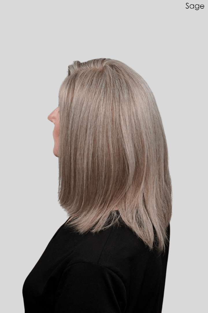 Eileen 14" | Remy Human Hair Lace Front Wig by PUSH | Hand Tied - Wig Studio 1