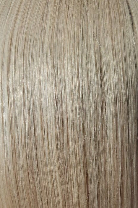 Glacial | A cool-toned light ash blonde color with light brown rooting, boasting sophistication and confidence.