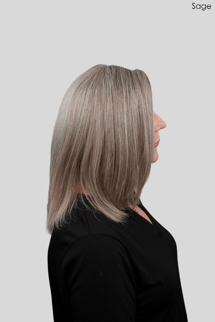 Eileen 14" | Remy Human Hair Lace Front Wig by PUSH | Hand Tied - Wig Studio 1