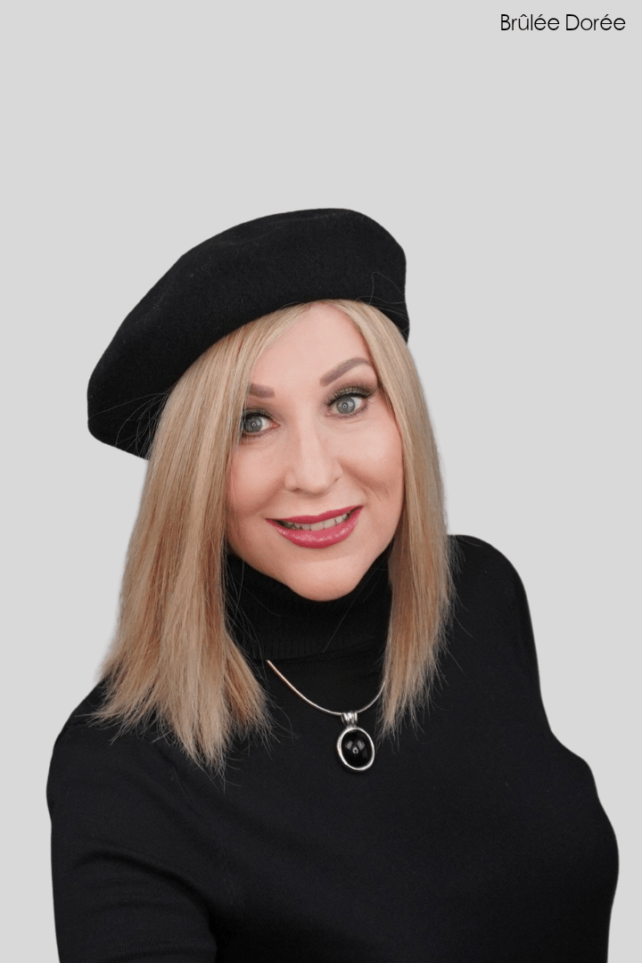 Eileen 14" | Remy Human Hair Lace Front Wig by PUSH | Hand Tied - Wig Studio 1