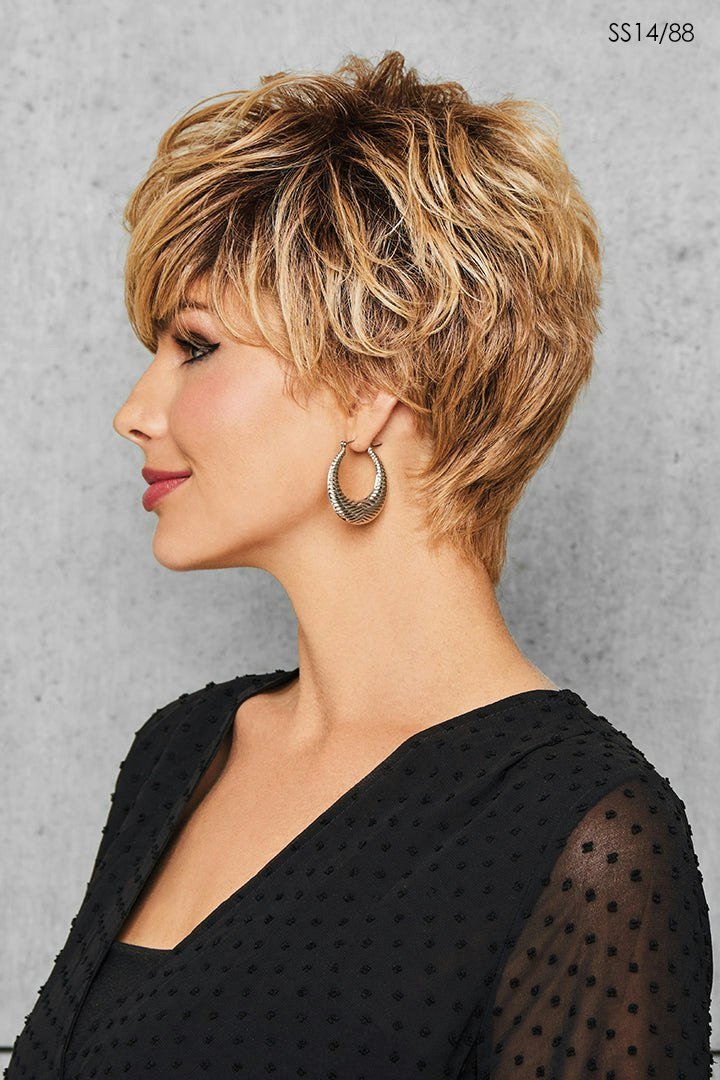 Full Fringe Pixie | HF Synthetic Wig | Basic Cap - Wig Studio 1