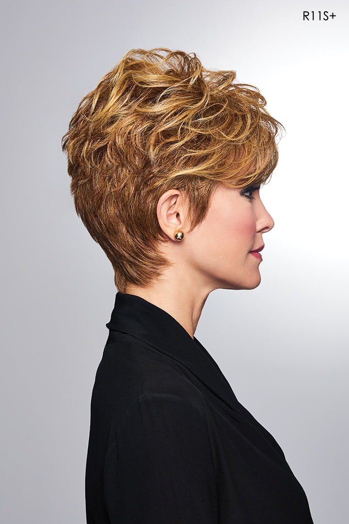 Full Fringe Pixie | HF Synthetic Wig | Basic Cap - Wig Studio 1