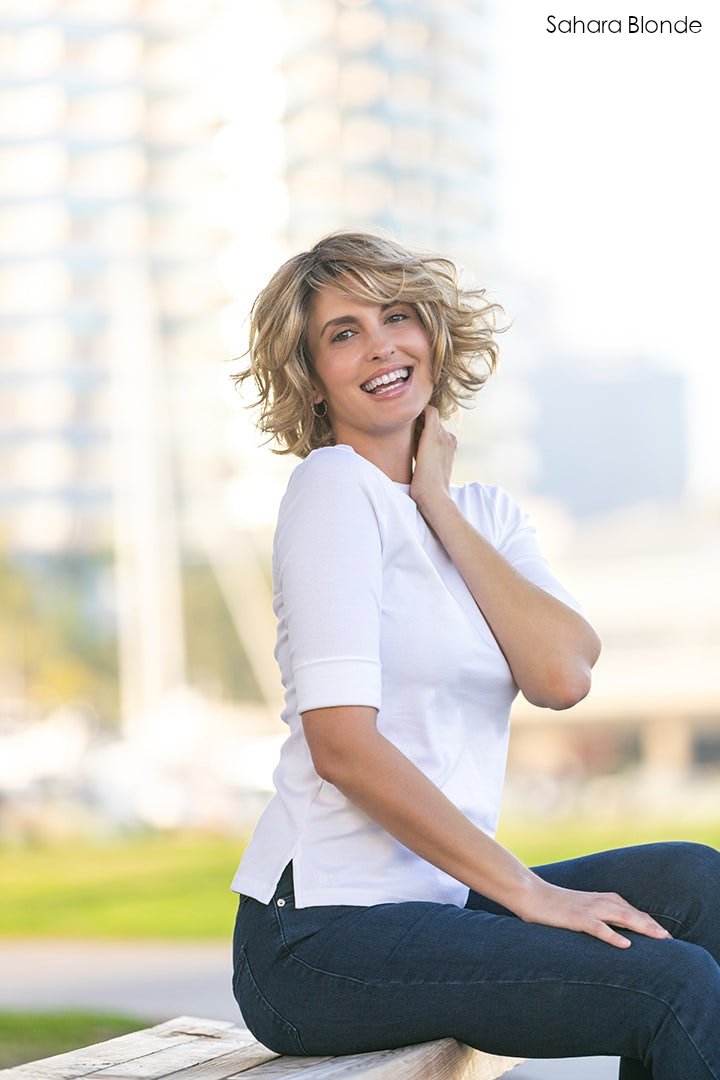 Gia Mono by Envy | Synthetic Lace Front Wig | Mono Top - Wig Studio 1