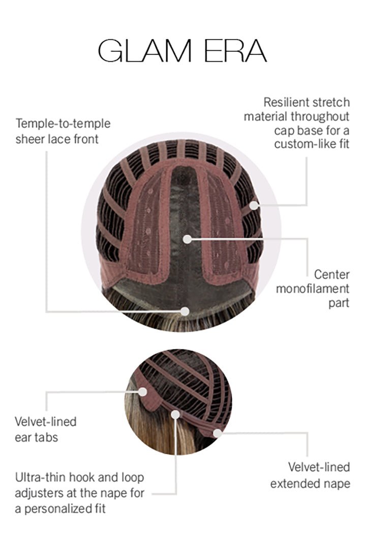 Glam Era | HF Synthetic Lace Front Wig | Mono Part - Wig Studio 1