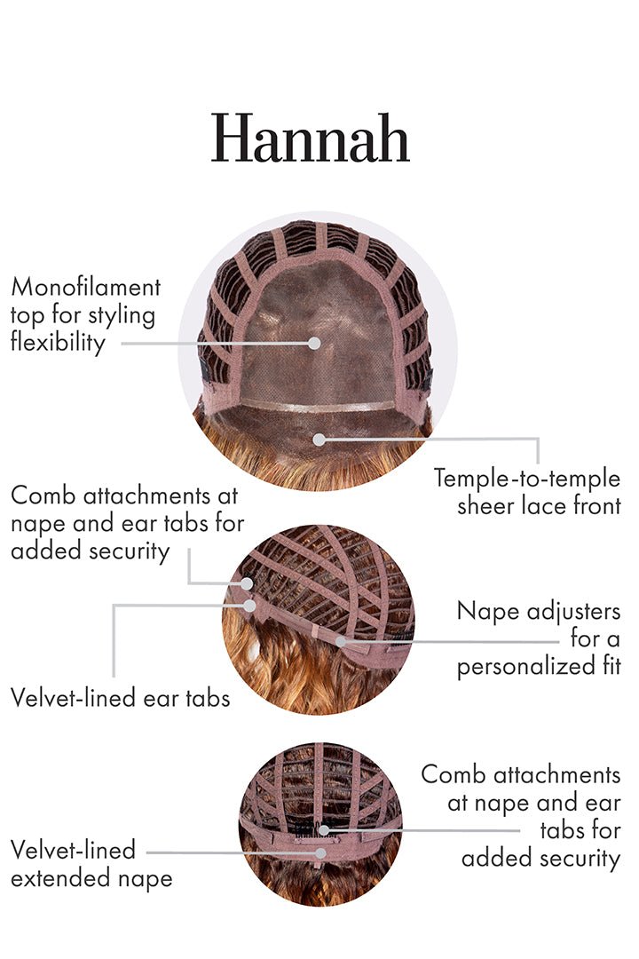Hannah by Kim Kimble | HF Synthetic Lace Front Wig | Mono Top - Wig Studio 1
