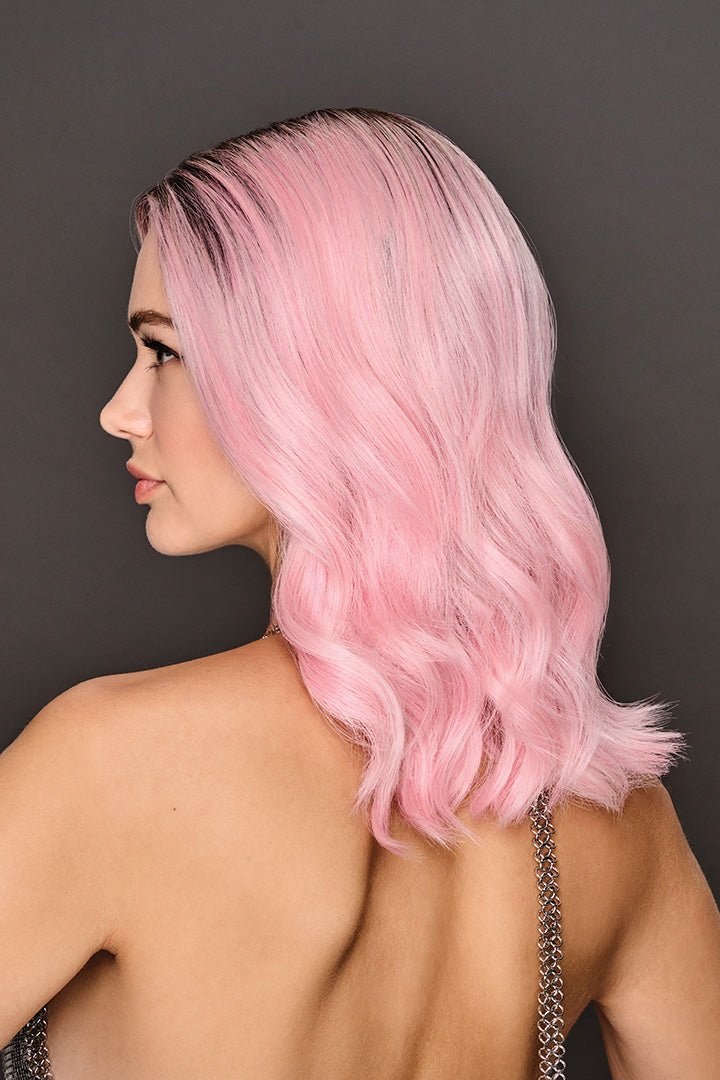 How Pink It Is | HF Synthetic Lace Front Wig | Mono Part - Wig Studio 1