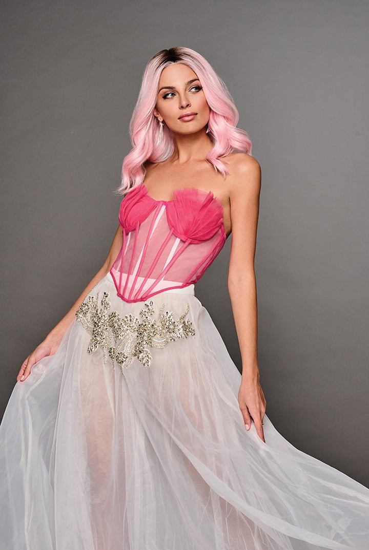 How Pink It Is | HF Synthetic Lace Front Wig | Mono Part - Wig Studio 1