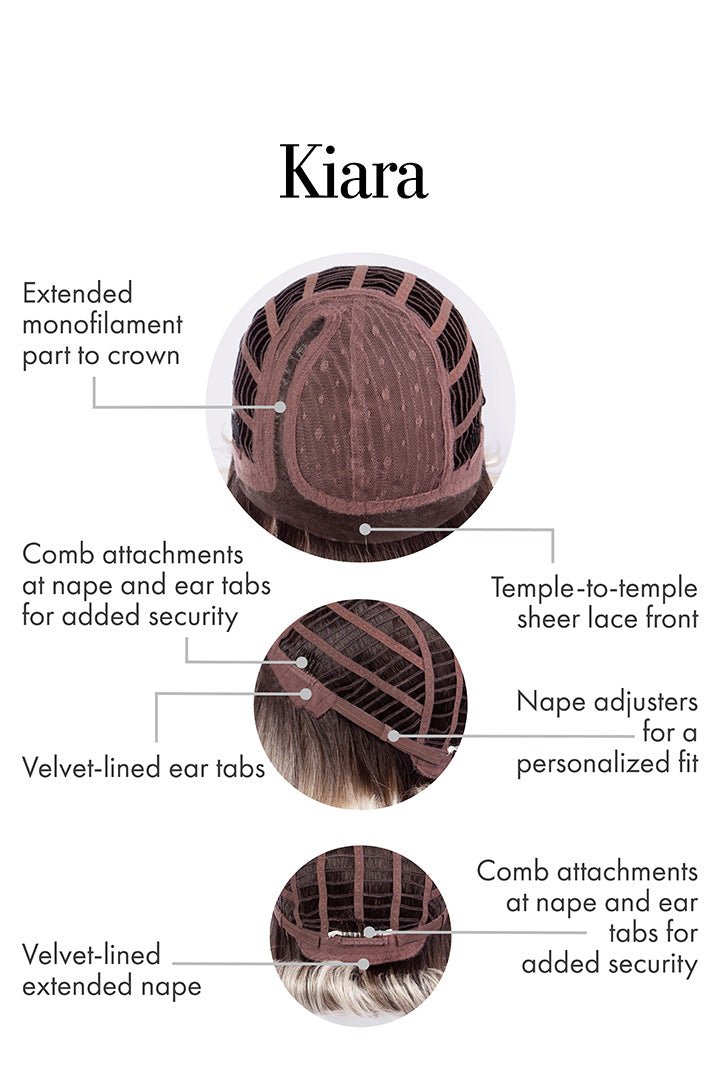 Kiara by Kim Kimble | HF Synthetic Lace Front Wig | Mono Part - Wig Studio 1