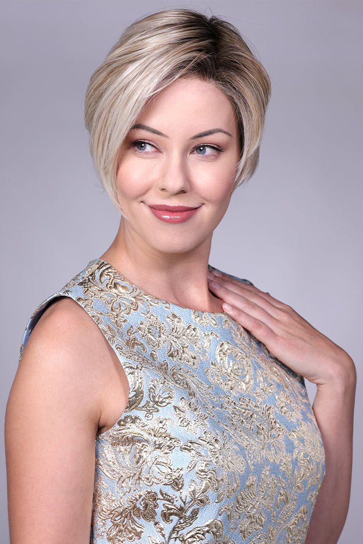 Lenox by Belle Tress | HF Synthetic Lace Front Wig | Mono Part - Wig Studio 1