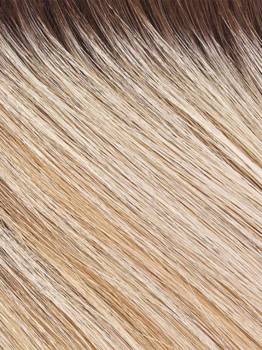 101/88/27S8 | Catalina Blonde | A cool, natural blonde with a shaded root and bold money piece—this dimensional, salon-inspired shade adds a bright, modern pop.