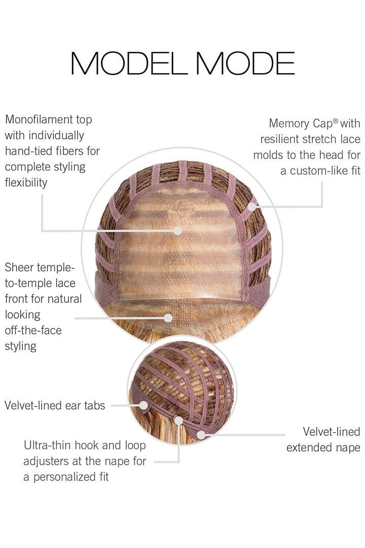 Model Mode by Raquel Welch | HF Synthetic Lace Front Wig | Mono Top - Wig Studio 1