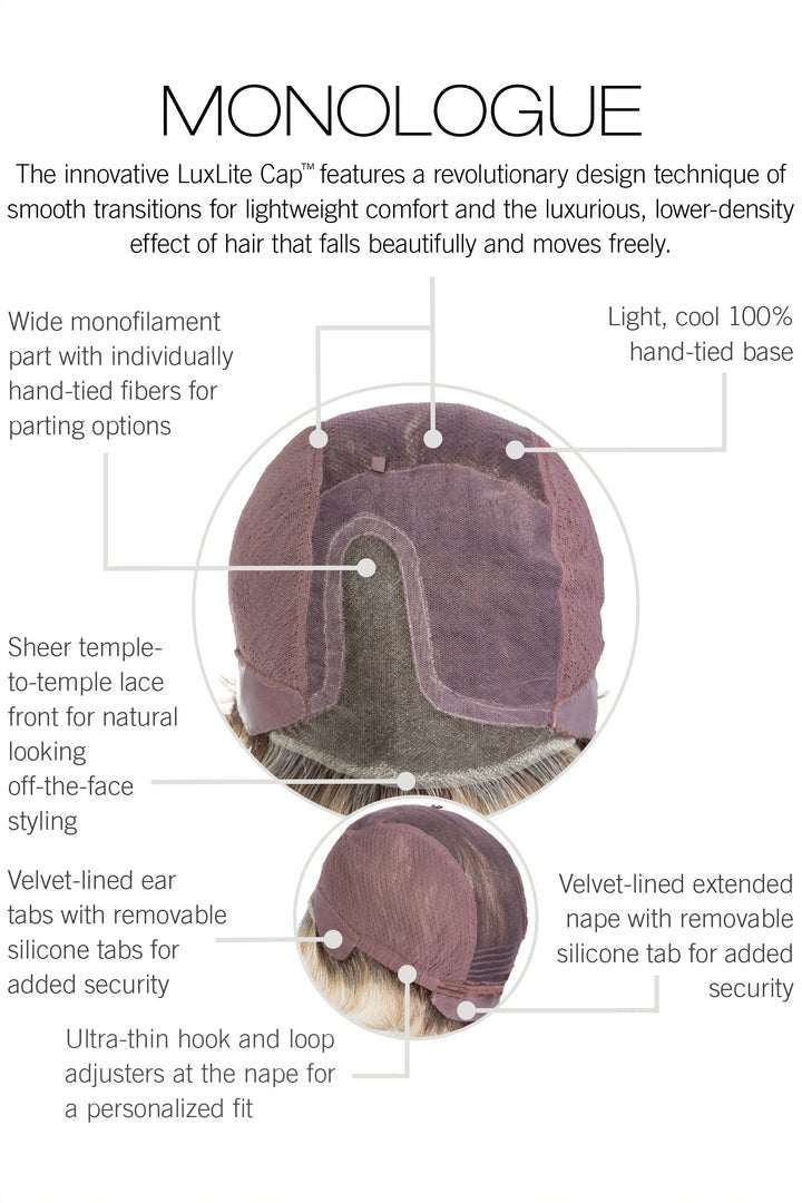 Monologue by Raquel Welch | HF Synthetic Lace Front Wig | Hand Tied - Wig Studio 1