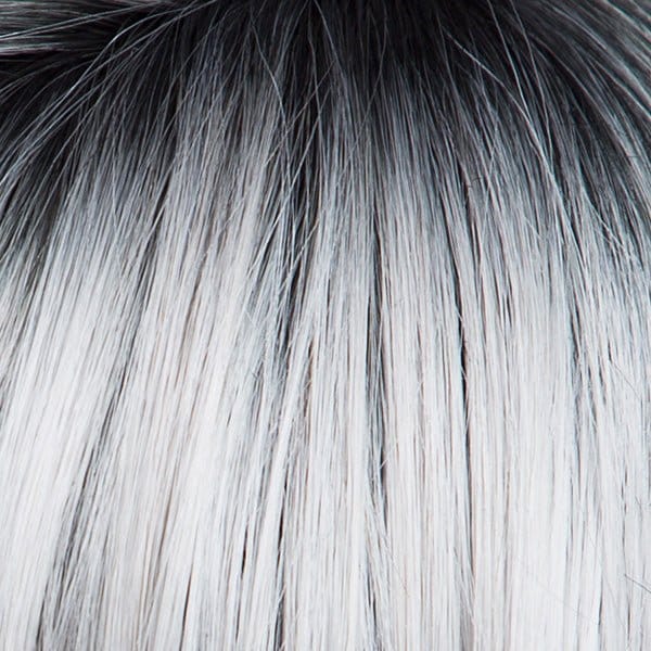 Rooted Blue Ice | Black Blue Roots with Silver White Ends