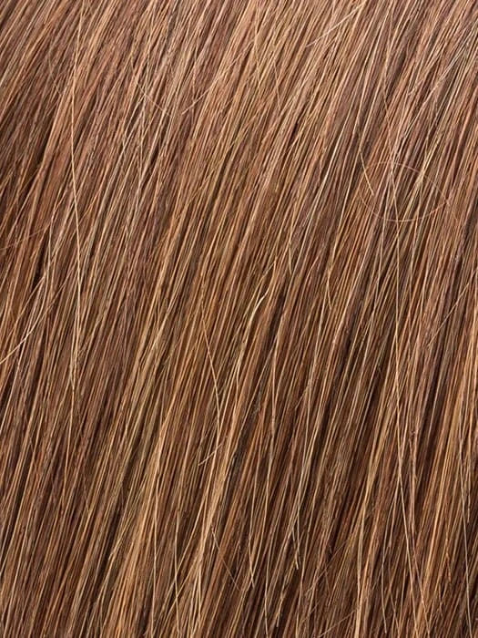 CHOCOLATE ROOTED 830.6 | Medium Brown Blended with Light Auburn and Dark Brown blends with Shaded Roots