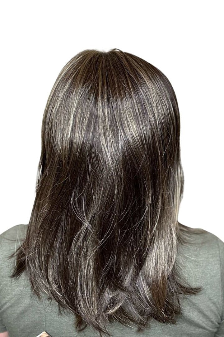 Open Box | Athena Synthetic Lace Front Wig by Henry Margu | Mono Top | 38/56GR - Wig Studio 1